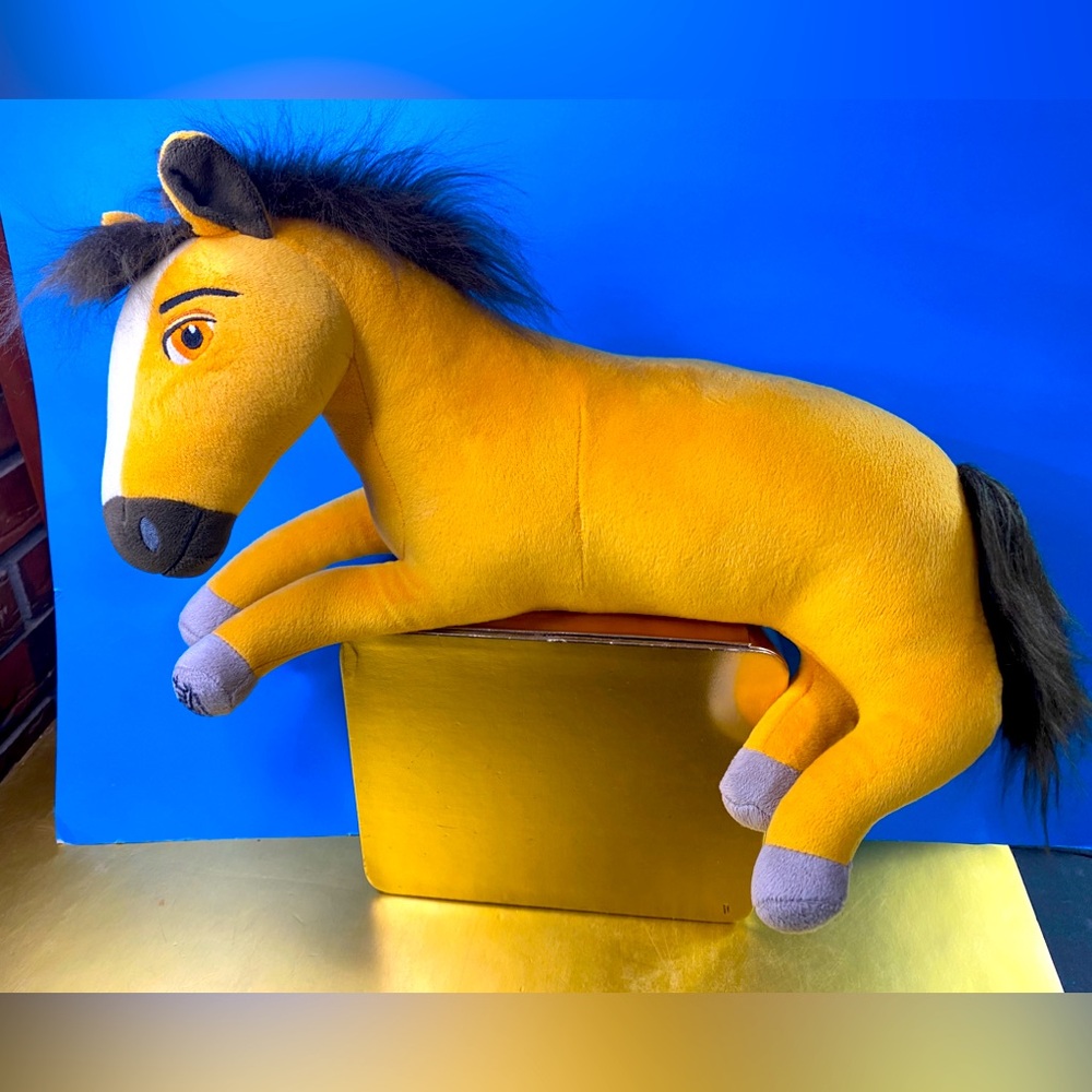 SPIRIT HORSE RIDING FREE SPIRIT UNTAMED PLUSH STALLION OF THE CIMARRON 18”